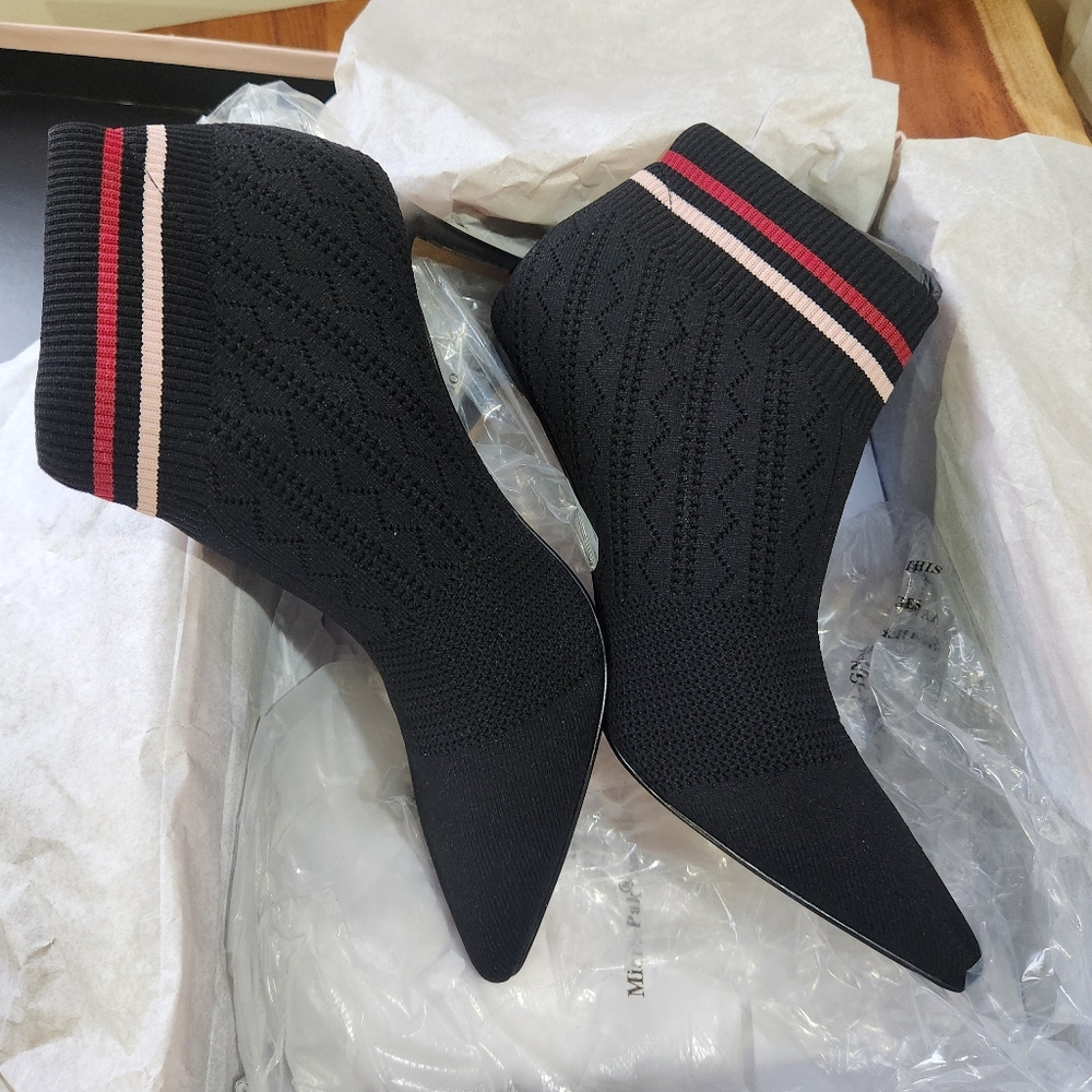 Avec Les Filles Stretch Knit Bootie 7.5M - Picture 9 of 11